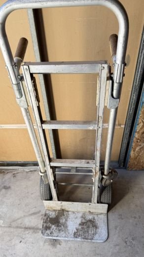 Heavy-Duty Hand Truck with Wide Platform