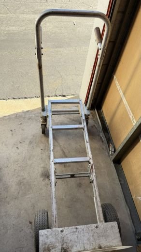 Heavy-Duty Hand Truck with Wide Platform