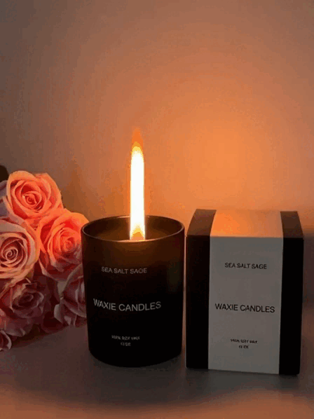 Sea Salt Sage Scented Candle